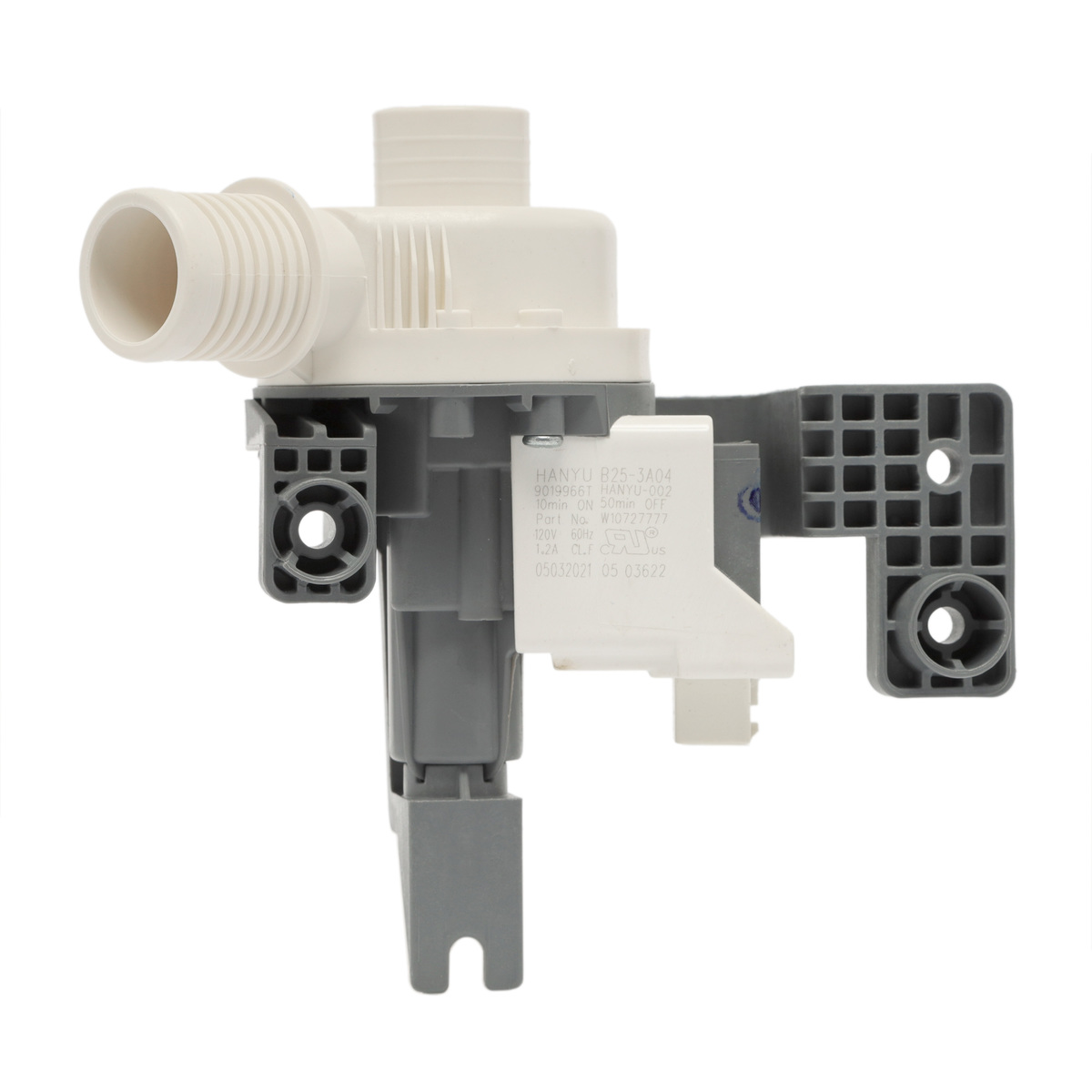 W10876600 - Genuine OEM Whirlpool Washer Drain Pump